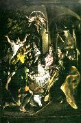 El Greco adoration of the shepherds oil painting artist